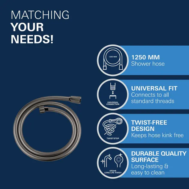 Grohe - Shower hoses - Zuhanycső - 28362A00 – 4. kép