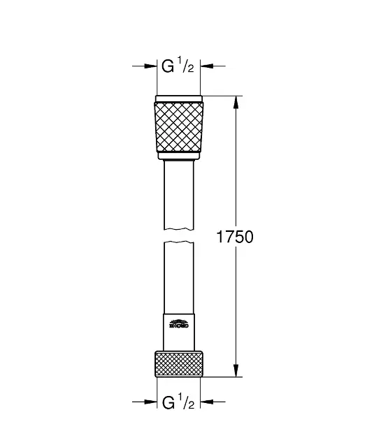 Grohe - Shower hoses - Zuhanycső - 28745002 – 2. kép