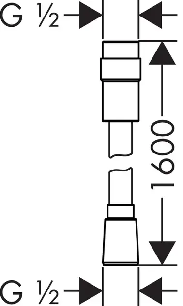 Hansgrohe - Shower hoses - Zuhanycső - 28248000 – 2. kép