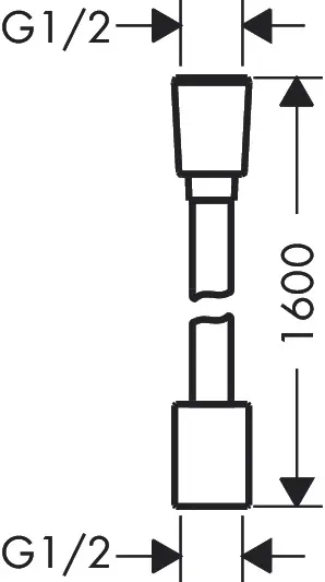 Hansgrohe - Shower hoses - Zuhanycső - 28260140 – 2. kép