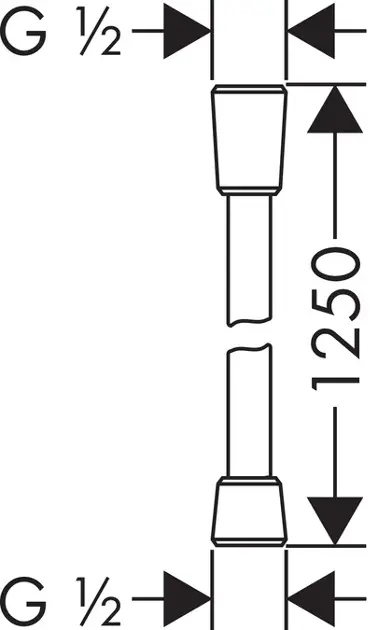 Hansgrohe - Shower hoses - Zuhanycső - 28272000 – 2. kép