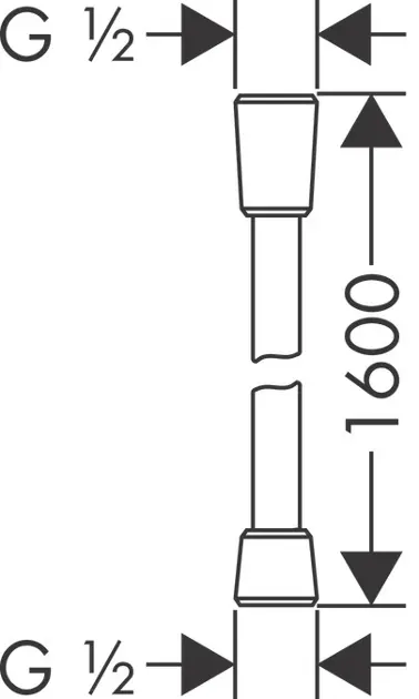 Hansgrohe - Shower hoses - Zuhanycső - 28276140 – 2. kép
