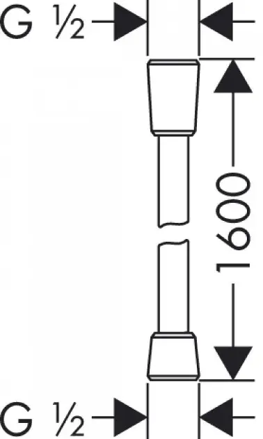 Hansgrohe - Shower hoses - Zuhanycső - 28276460 – 2. kép