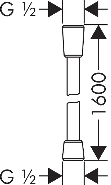 Hansgrohe - Shower hoses - Zuhanycső - 28276670 – 2. kép