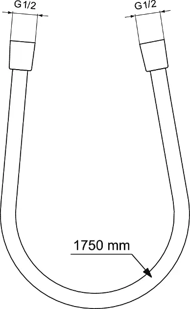 Ideal Standard - Idealrain - Zuhanycső - BE175A2 – 2. kép