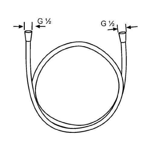 Kludi - Shower hoses - Zuhanycső - 6107205-00 – 2. kép
