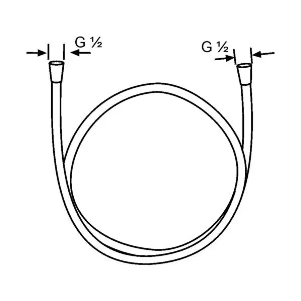 Kludi - Shower hoses - Zuhanycső - 6107291-00 – 2. kép