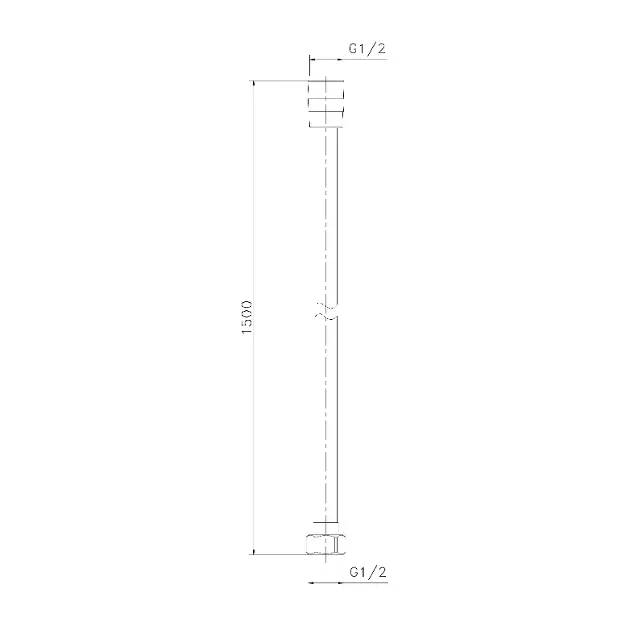 Sapho - Softflex - Zuhanycső - 1208-19 – 2. kép