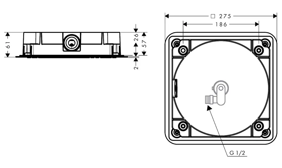 Axor - Citterio C - Fejzuhany - 28794340 – 2. kép