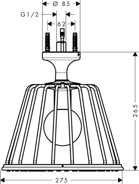 Axor - LampShower - Fejzuhany - 26032000 – 2. kép