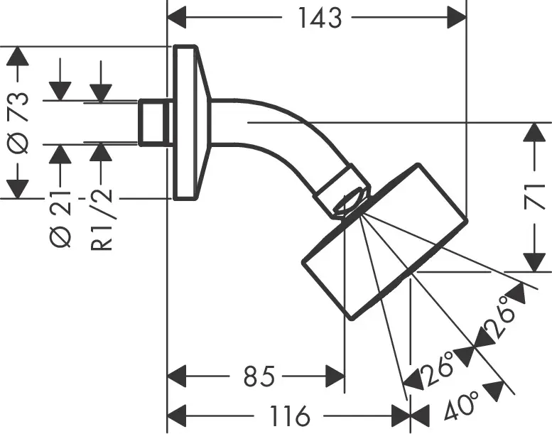 Axor - One - Fejzuhany - 48490670 – 2. kép