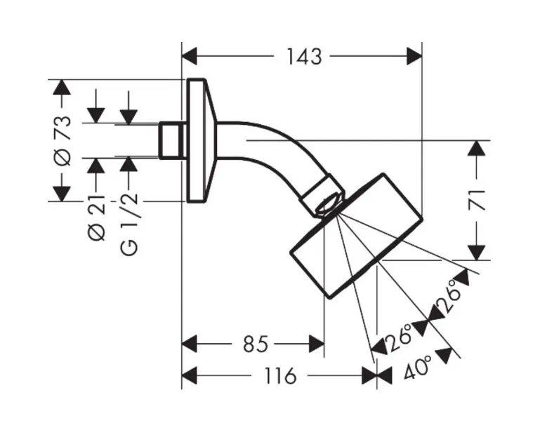 Axor - One - Fejzuhany - 48490990 – 2. kép