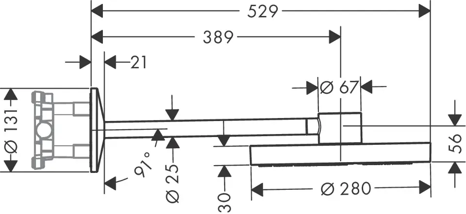 Axor - One - Fejzuhany - 48492000 – 2. kép