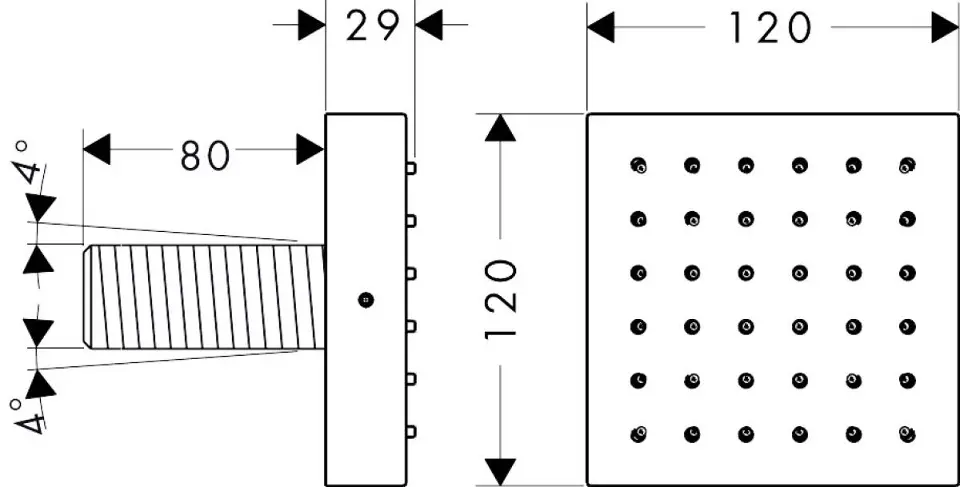 Axor - ShowerCollection - Fejzuhany - 28491000 – 2. kép