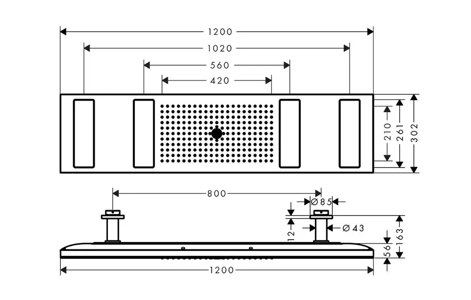 Axor - ShowerSolutions - Fejzuhany - 12423000 – 2. kép