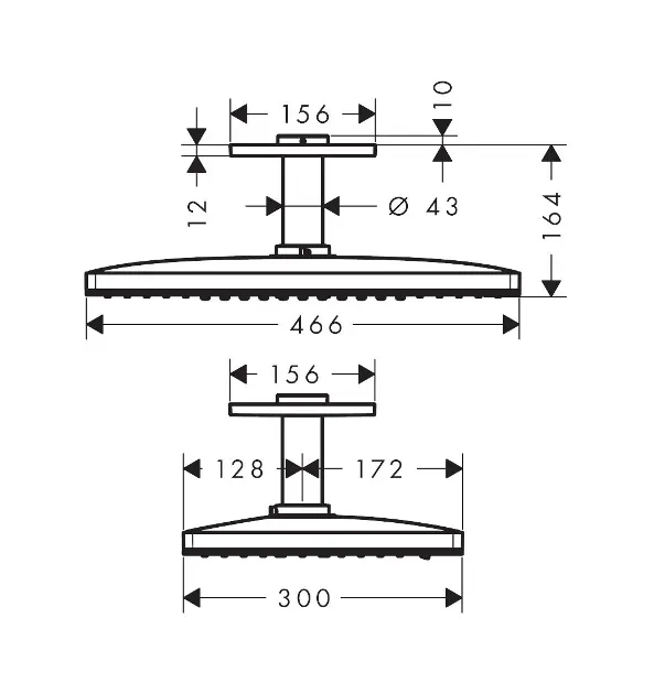 Axor - ShowerSolutions - Fejzuhany - 35279000 – 2. kép