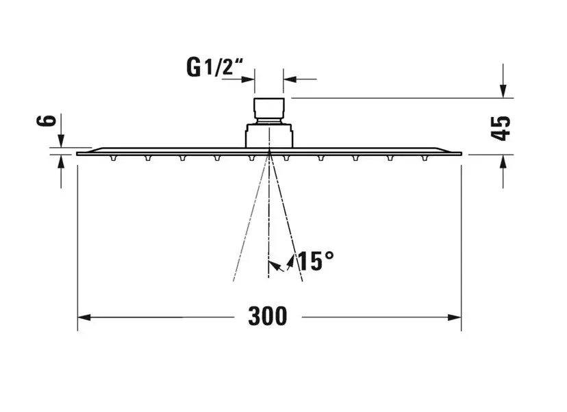 Duravit - Fejzuhany - UV0660031070 – 2. kép