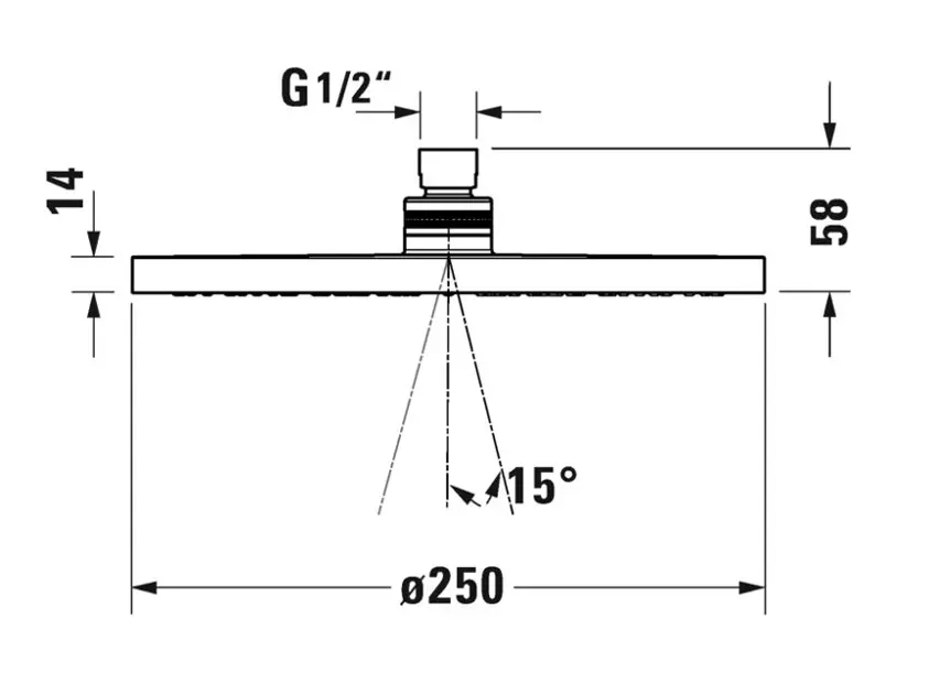 Duravit - Showers - Fejzuhany - UV0660018046 – 2. kép