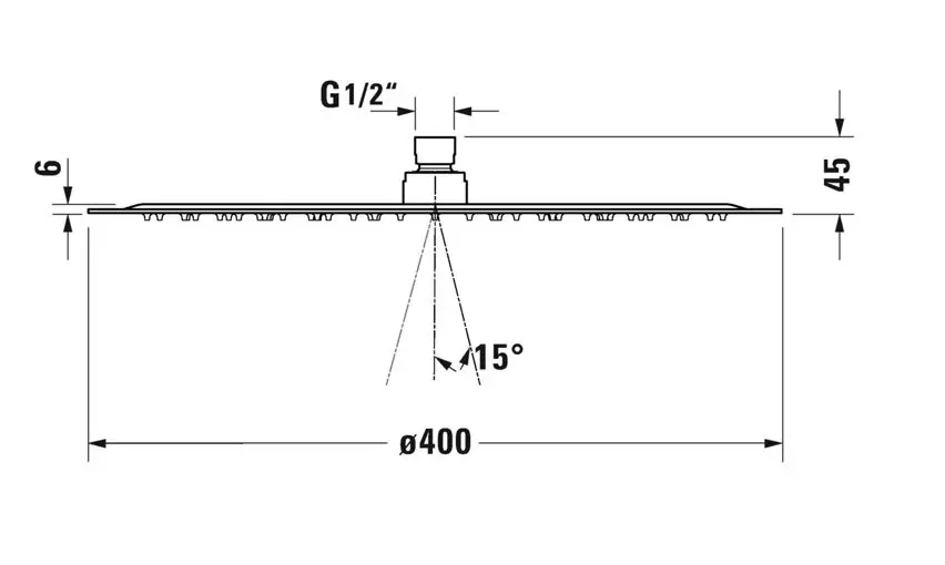 Duravit - Showers - Fejzuhany - UV0660021010 – 2. kép