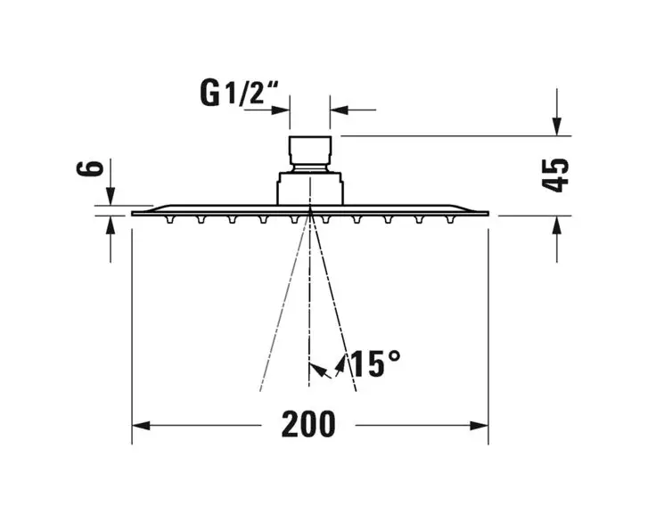 Duravit - Showers - Fejzuhany - UV0660030010 – 2. kép