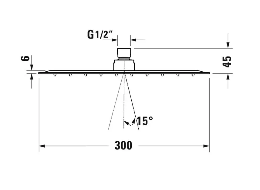 Duravit - Showers - Fejzuhany - UV0660031010 – 2. kép