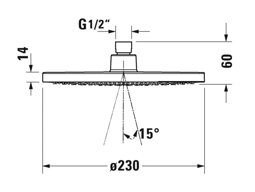 Duravit - Showers - Fejzuhany - UV0662017010 – 2. kép