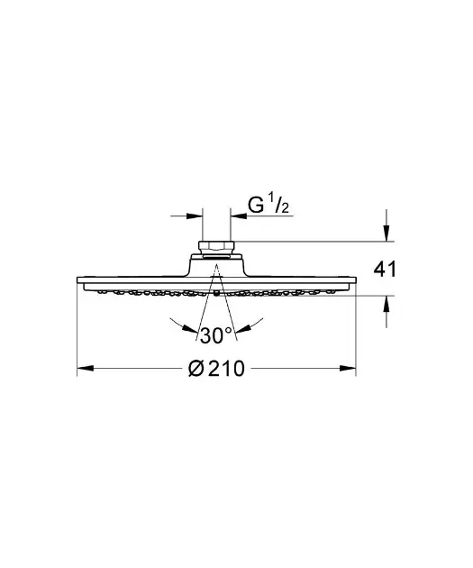 Grohe - Rainshower - Fejzuhany - 28368000 – 2. kép