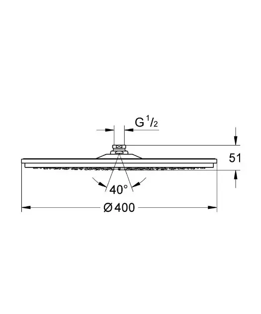 Grohe - Rainshower - Fejzuhany - 28778000 – 2. kép