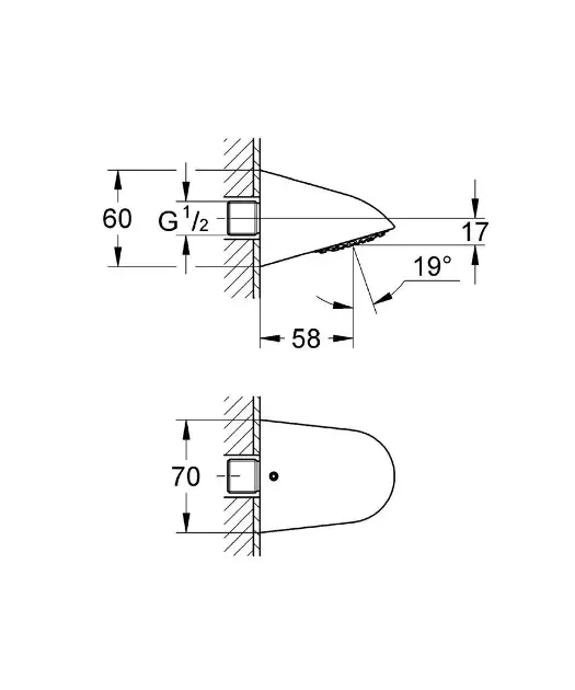 Grohe - Relexa - Fejzuhany - 28002000 – 2. kép