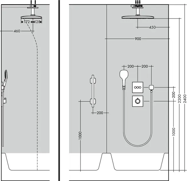 Hansgrohe - Rainmaker Select - Fejzuhany - 24004400 – 3. kép