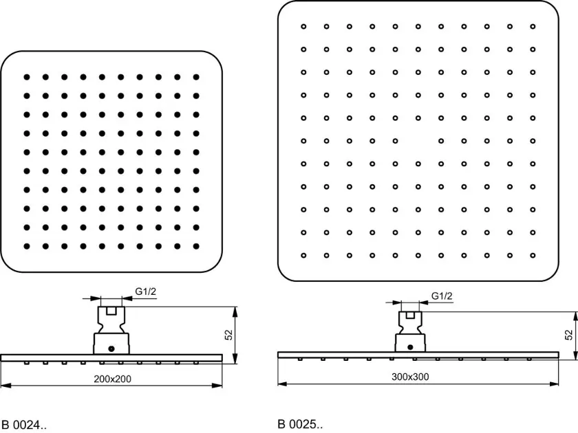 Ideal Standard - Archimodule - Fejzuhany - B0024AA – 2. kép