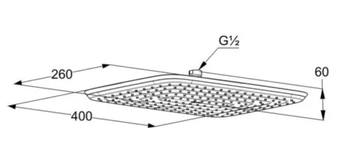 Kludi - Freshline - Fejzuhany - 6440005-00 – 2. kép