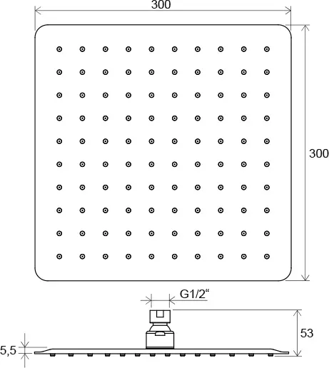 Ravak - Chrome - Fejzuhany - X07P016 – 2. kép
