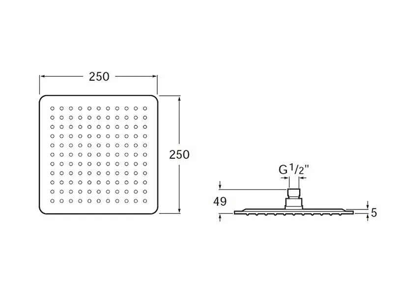 Roca - Raindream - Fejzuhany - A5B2450C00 – 2. kép