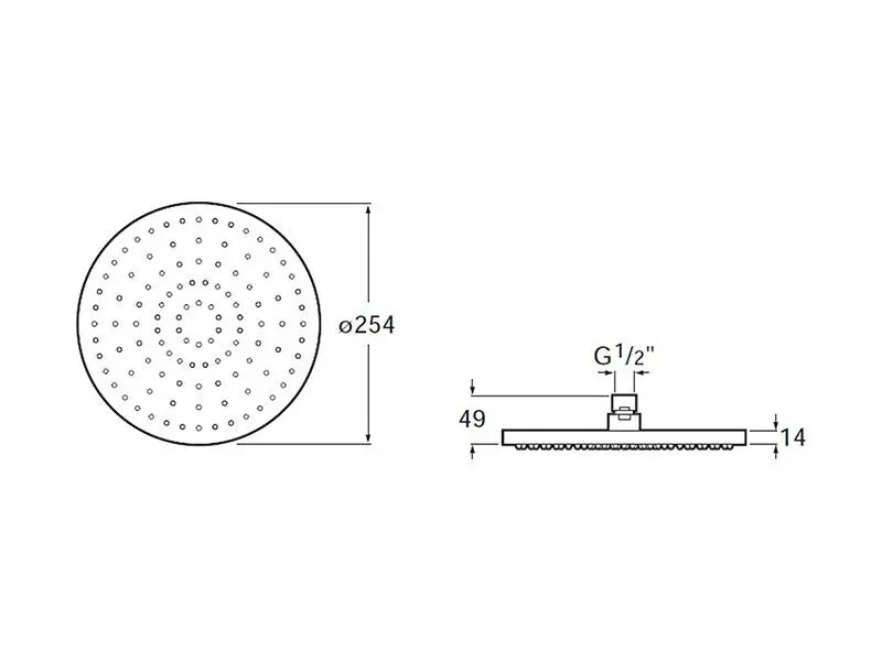 Roca - Rainsense - Fejzuhany - A5B2250C00 – 2. kép