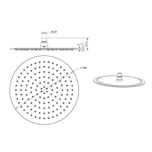 Sapho - Slim - Fejzuhany - MS573B – 2. kép