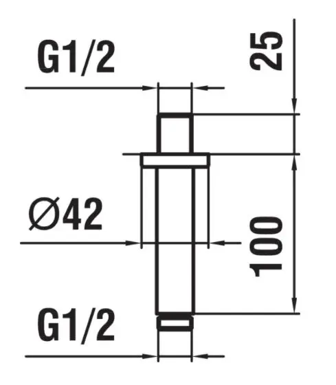 Laufen - Shower fittings - Zuhanyfej kar - HF960098428001 – 2. kép
