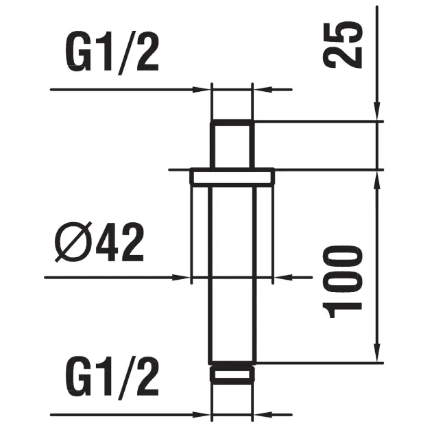 Laufen - Shower fittings - Zuhanyfej kar - HF960098462001 – 2. kép