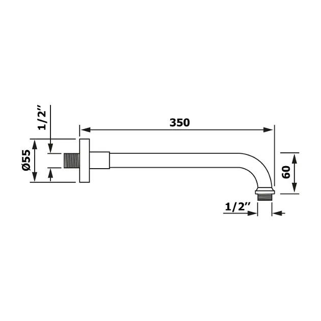 Sapho - Equipment and accessories - Zuhanyfej kar - BR356 – 2. kép