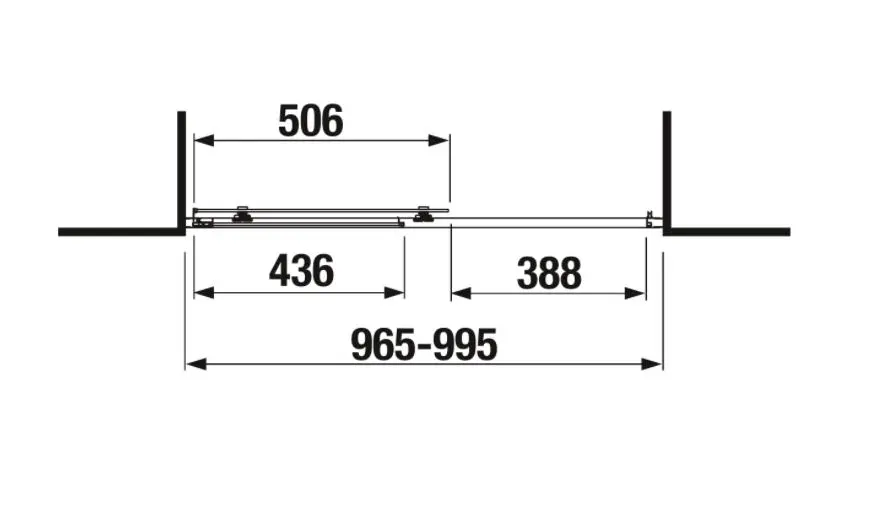 Jika - Nion - Zuhanyajtó - H2422N30026681 – 2. kép