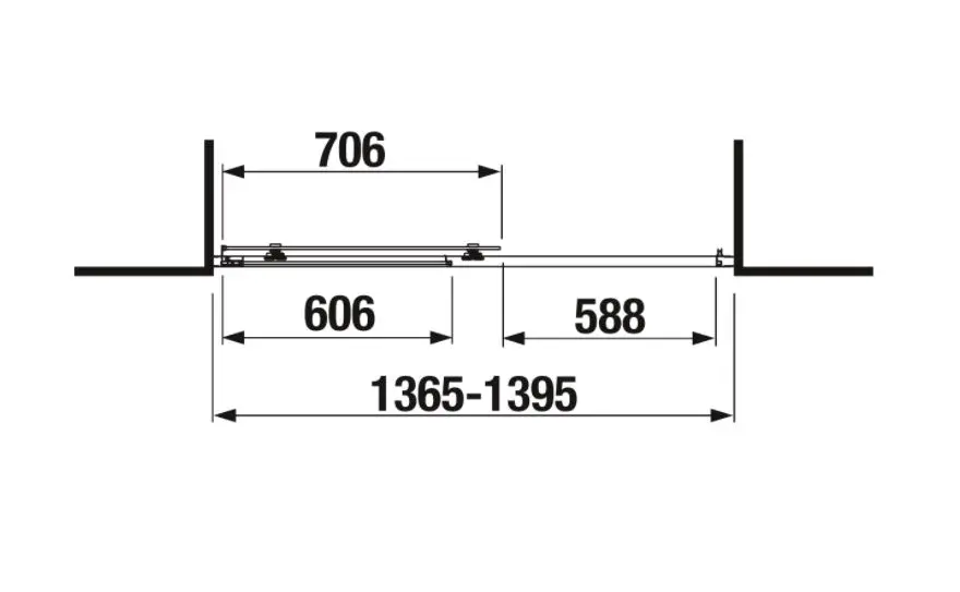 Jika - Nion - Zuhanyajtó - H2422N80026661 – 2. kép