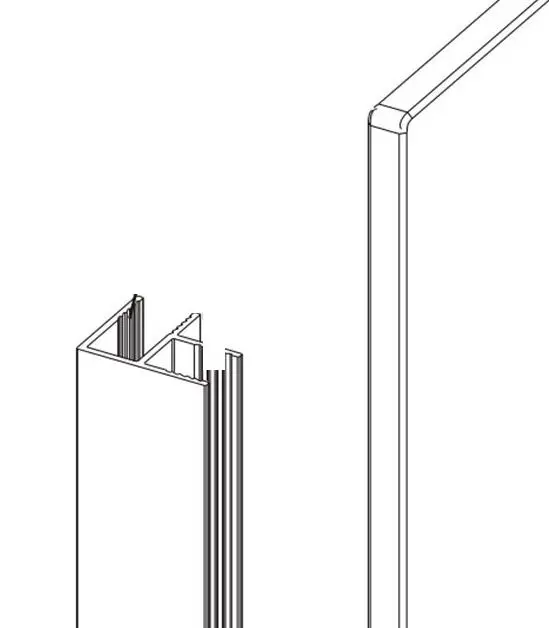 Cersanit - Mille - Zuhanykabin kiegészítő - S900-2811 – 2. kép