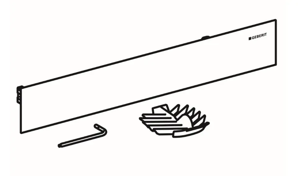 Geberit - Equipment and accessories - Zuhanykabin kiegészítő - 154.342.00.1 – 3. kép