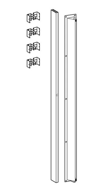 Geberit - Zuhanykabin kiegészítő - 154.281.00.1 – 3. kép