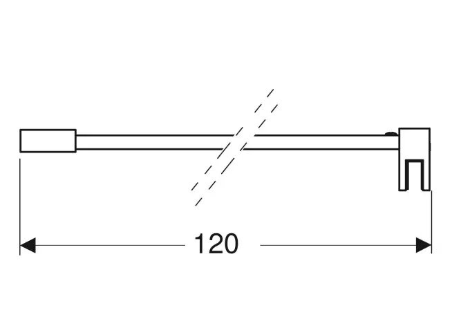 Geberit - Zuhanykabin kiegészítő - 154.283.00.1 – 2. kép