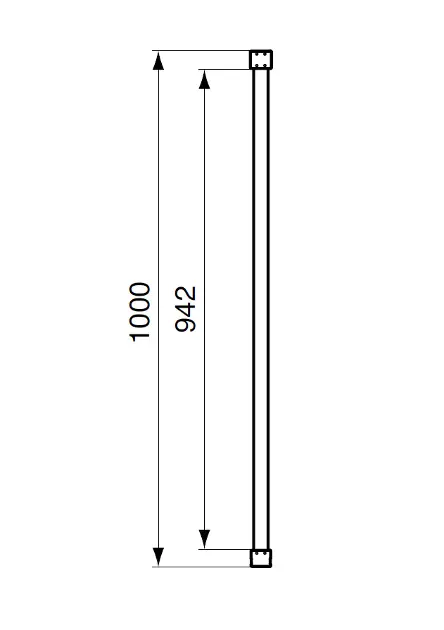 Ideal Standard - Connect 2 - Zuhanykabin kiegészítő - K9380V3 – 2. kép