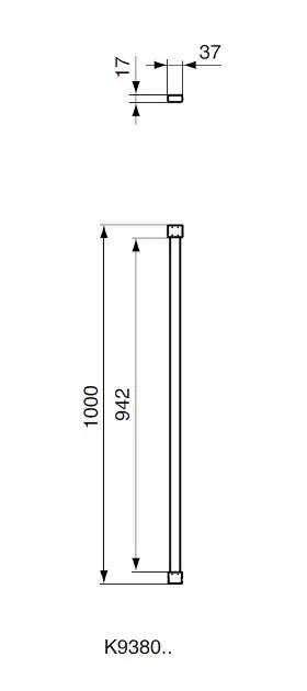 Ideal Standard - Connect 2 - Zuhanykabin kiegészítő - K9380VA – 2. kép