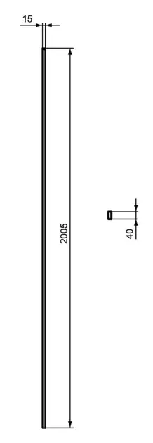 Ideal Standard - i.Life - Zuhanykabin kiegészítő - T4893EO – 2. kép