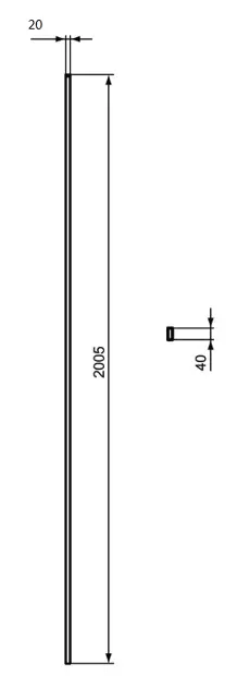 Ideal Standard - i.Life - Zuhanykabin kiegészítő - T4894EO – 2. kép