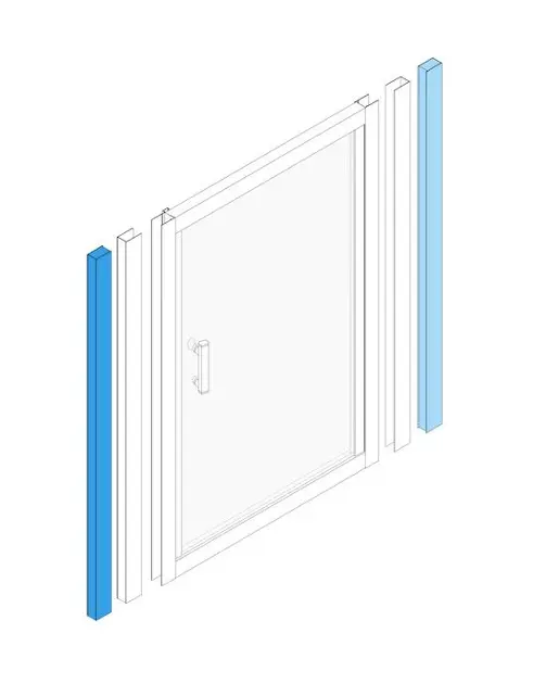 Jika - Nion - Zuhanykabin kiegészítő - H2912N80000151